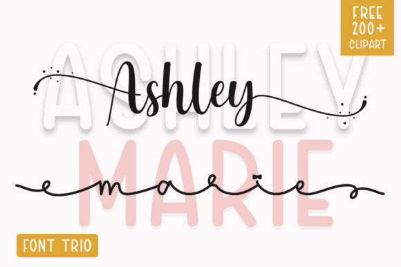 Ashley Marie: The Duo Font That Elevates Your Creative Vision
