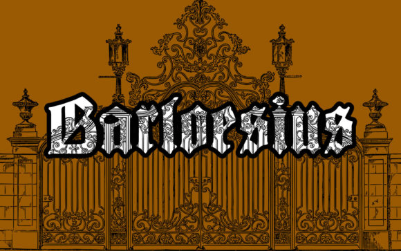 Barloesius: A Blackletter Font That Commands Attention