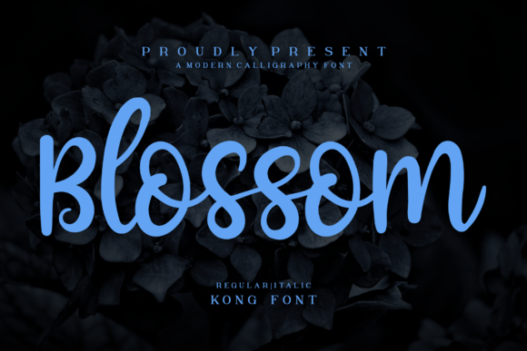 Blossom: A Modern Handwritten Font for Creative Projects