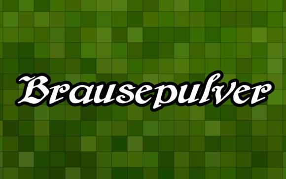 Brausepulver: A Display Font with Effervescent Personality