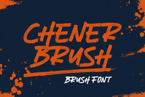 Chener Brush: The Expressive Font for Authentic Design