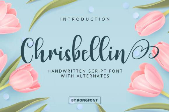 Chrisbellin: The Playful Script Font for Creative Projects