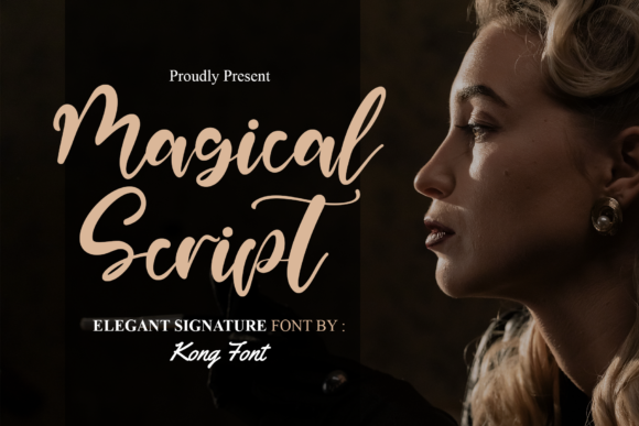 Magical Script: A Modern Playful Script for Creative Projects