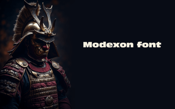 Modexon: A Typeface for Modern Clarity and Confidence