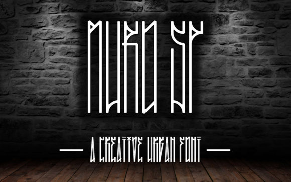 Muro SP: Crafting Sharp, Modern Visuals with a Cool Display Typeface