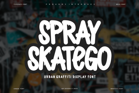 Spray Skatego: The Sweet, Friendly Handwritten Font for Modern Creators