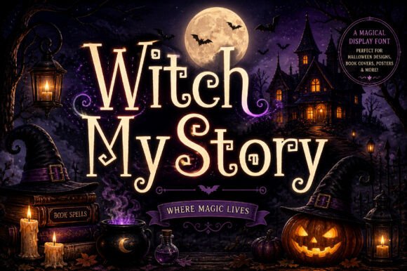 Witch Mystory: A Font with a Story to Tell